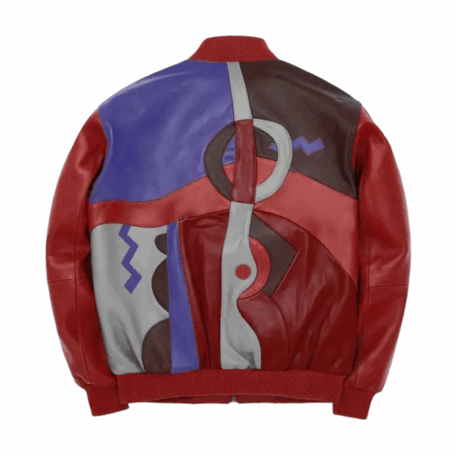 Men's Picasso Leather Jacket Red