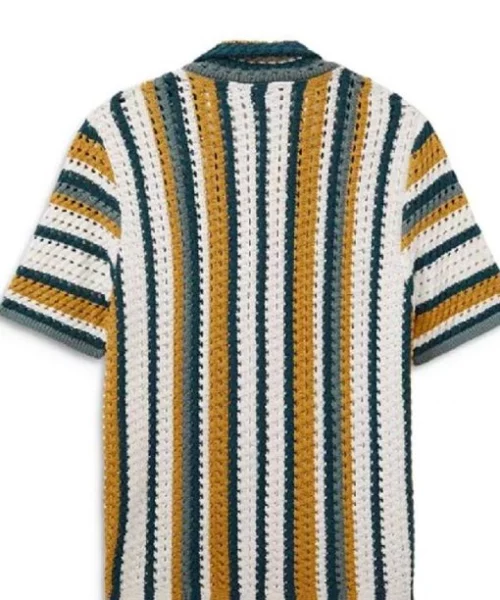 The Four Seasons Colman Domingo Crochet Shirt