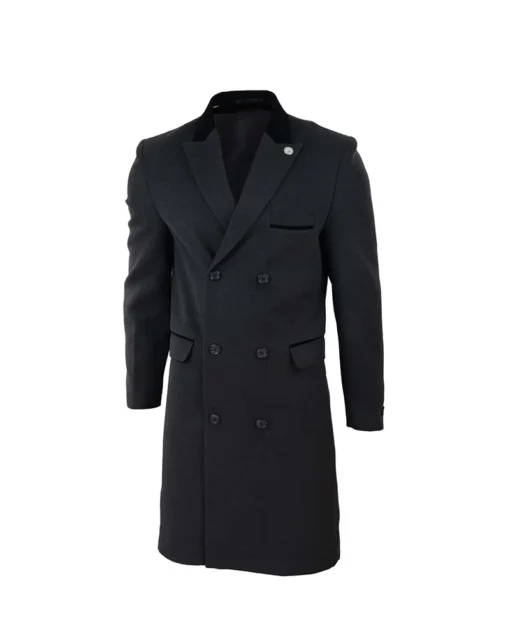 Peaky Blinders Thomas Shelby Dark Grey Trench Coat