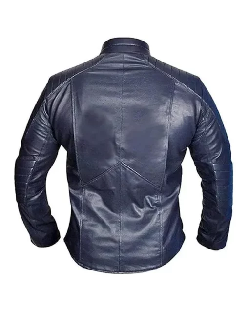 Superman Superhero Costume Smallville Tom Welling Blue Leather Jacket
