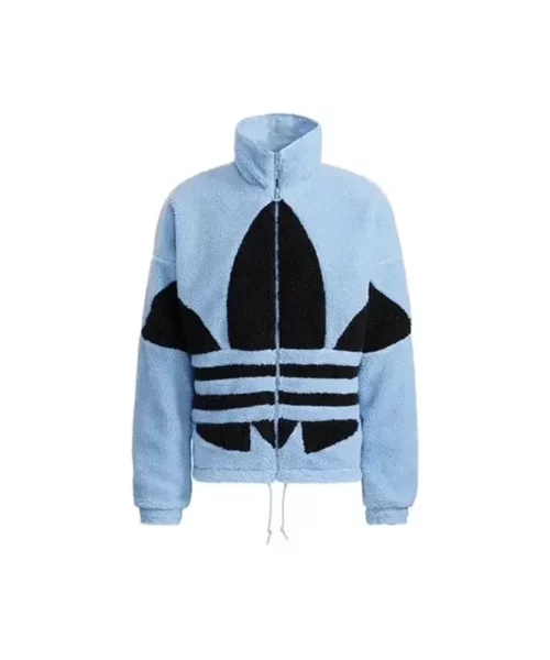 Adidas Originals Sherpa Jackets Unisex Sky Blue