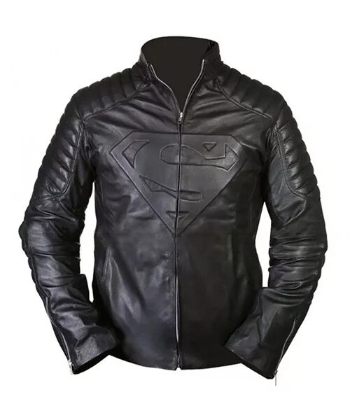 Superman Smallville Black Jacket