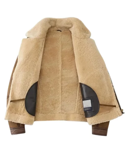 Denny & Dora B3 Genuine Leather Vintage Bomber Jacket