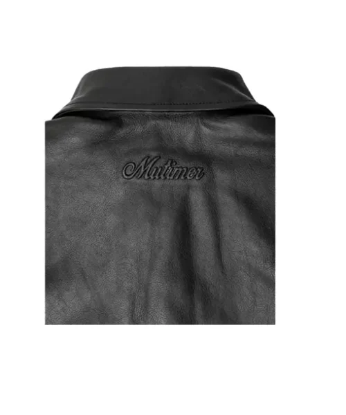 Mutimer Black Leather Jacket