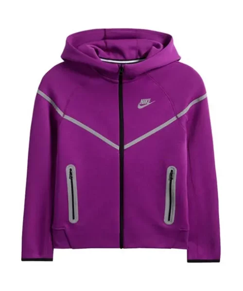 Tech Windrunner Pink Reflective Jacket