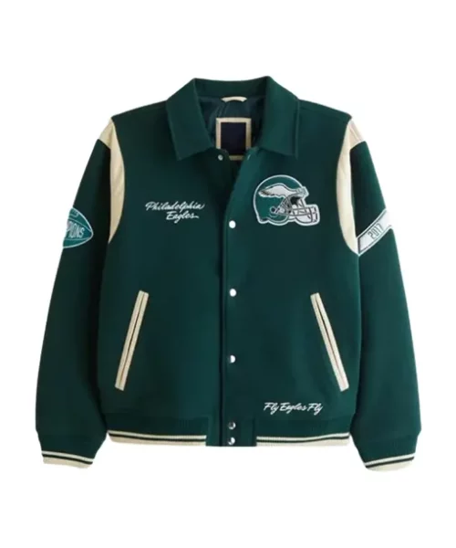Philadelphia Eagles Varsity Bomber Jacket