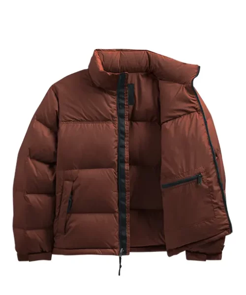 Retro Nuptse Brown Jacket