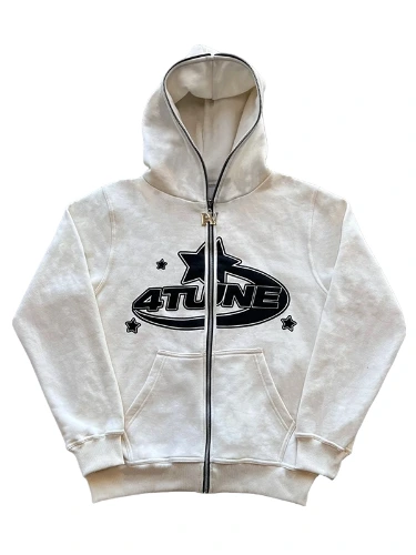 4tune Cream Hoodie