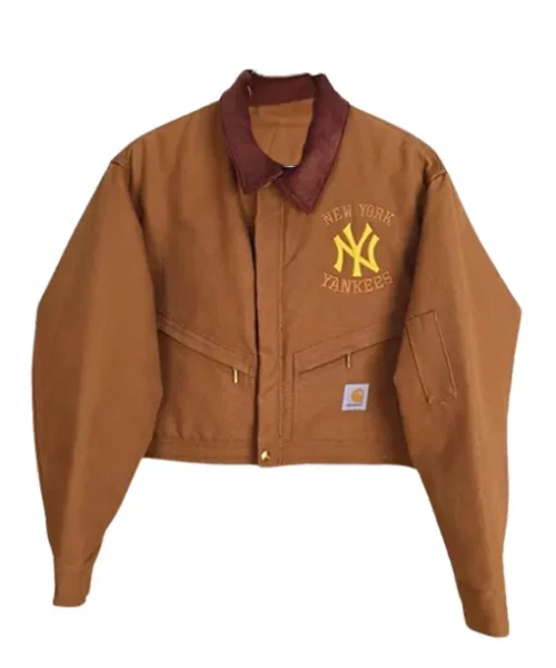 Vintage Carhartt x NY Yankees Crop Jacket