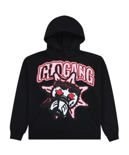 Glo Gang Logo Black Hoodie