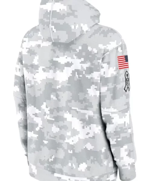 San Francisco 49ers Salute To Service Club Pullover Hoodie