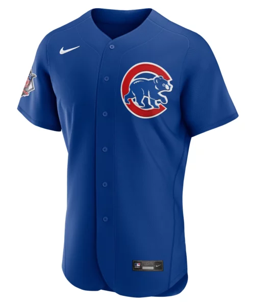 Chicago Cubs Nike Custom Royal Jersey
