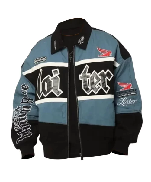 Loiter Racing Blue Jacket