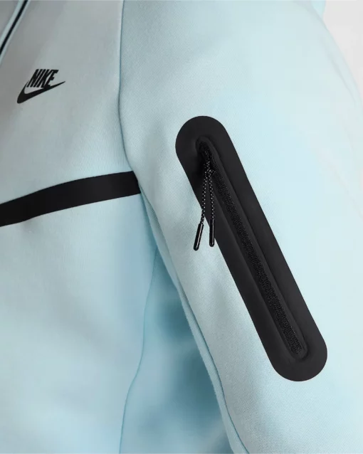 Nike Tech Windrunner Glacier Blue Hoodie