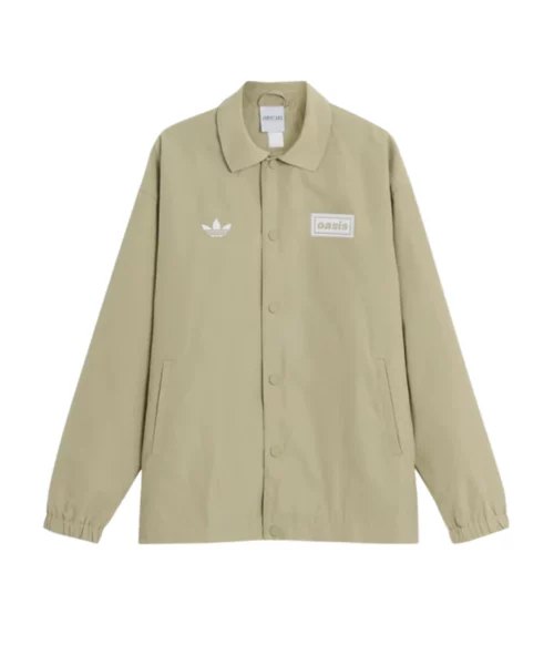 Adidas Oasis Coach Jacket Khaki