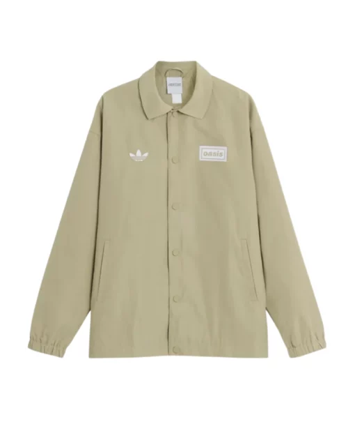 Adidas Oasis Coach Jacket Khaki