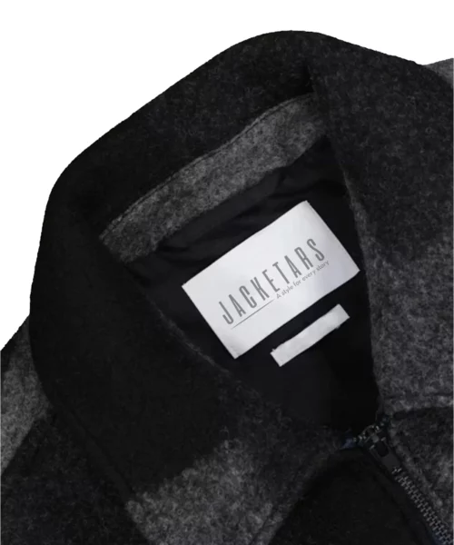 NN07 Gael Wool Black Jacket