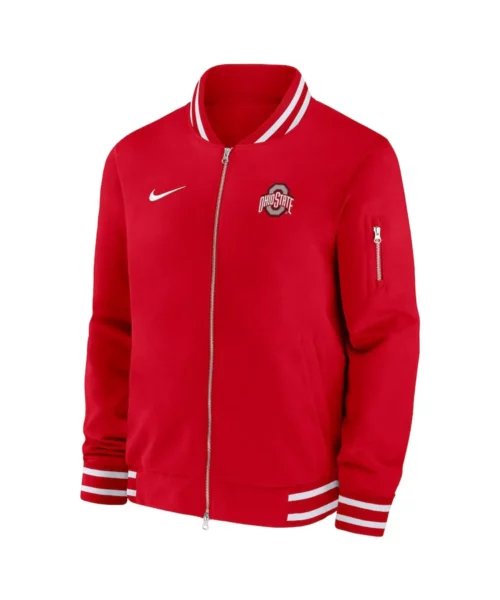 Ohio State Nike Sideline Bomber Jacket