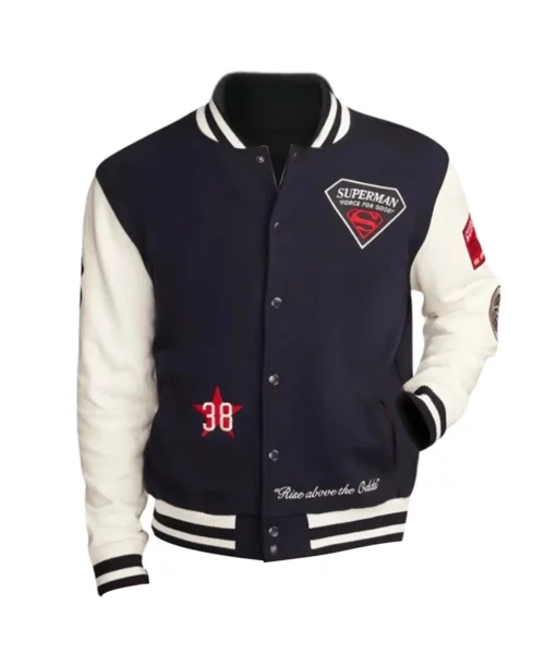 Superman Lucky Varsity Jacket