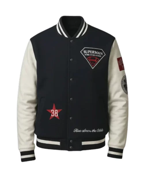 Superman Lucky Varsity Jacket