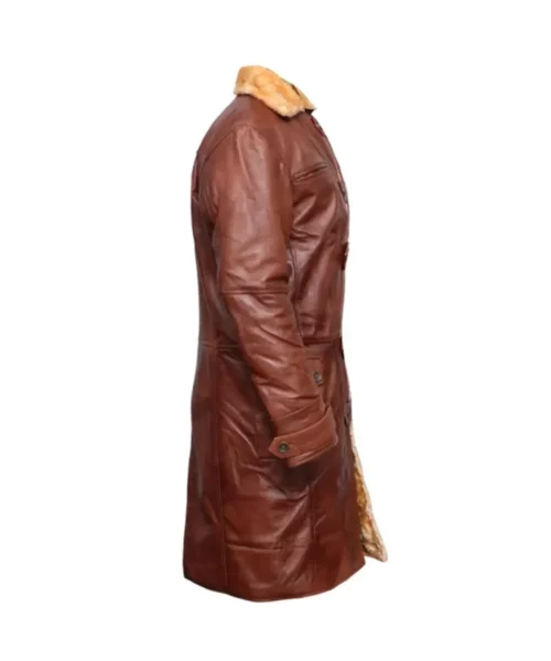 Tom Hardy Bane Leather Trench Coat