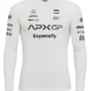 F1 Brad Pitt White Shirt
