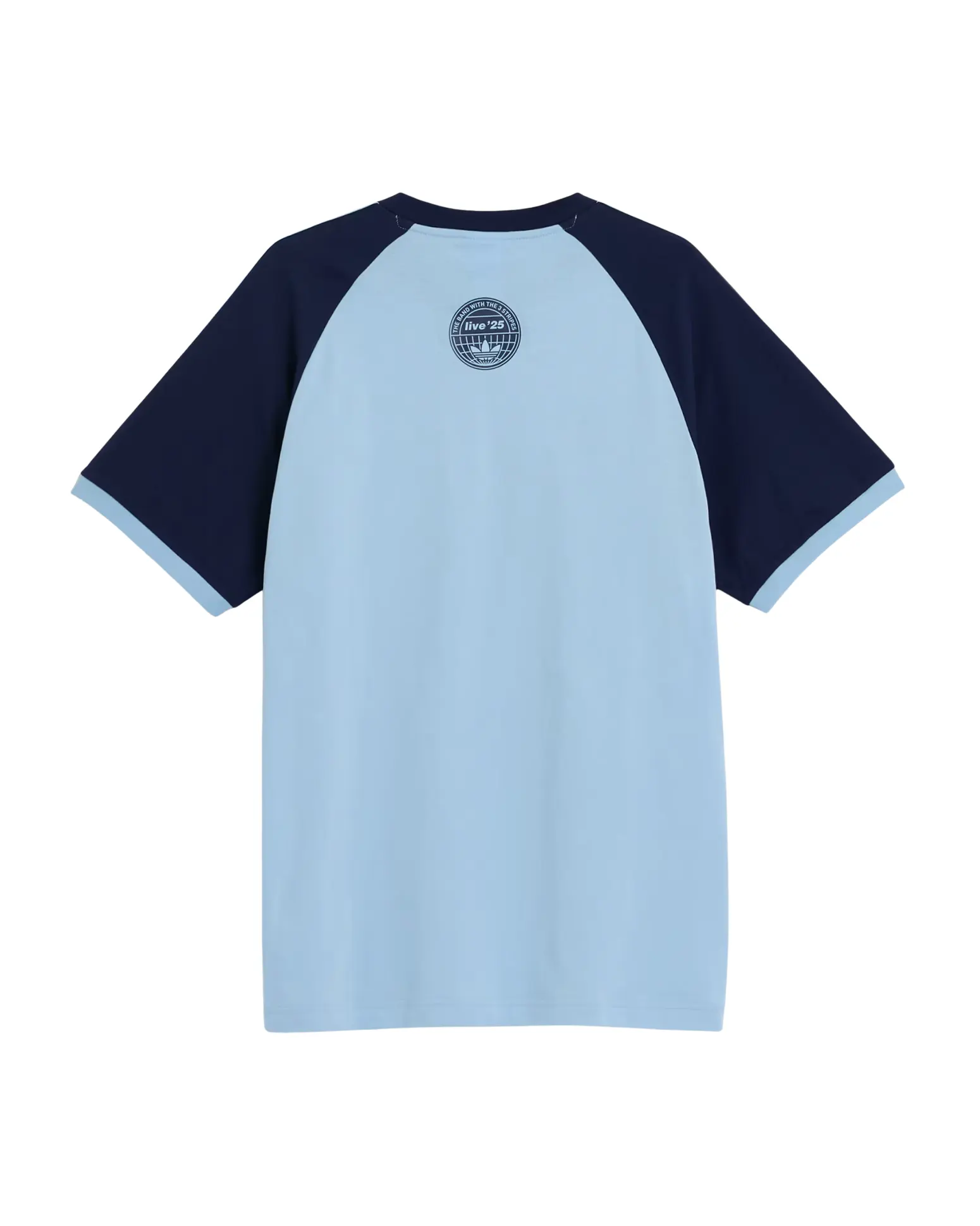 Adidas Oasis Tour Stripes Blue T-Shirt | Adidas Oasis Tour T