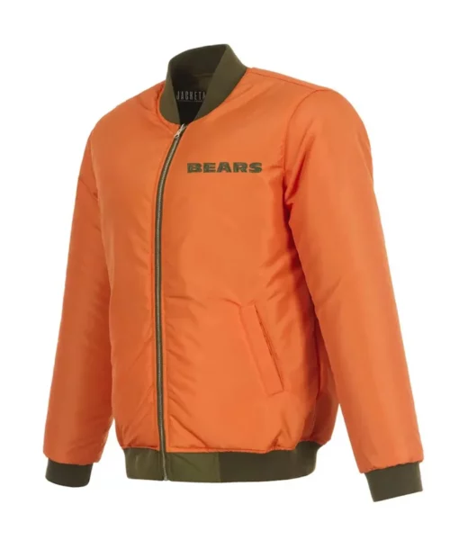 Chicago Bears Reversible Olive jacket