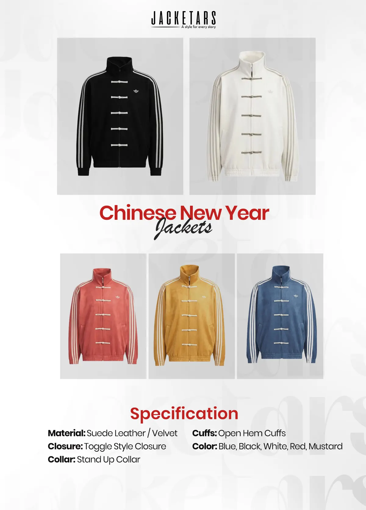 Chinese New Year Red Jacket