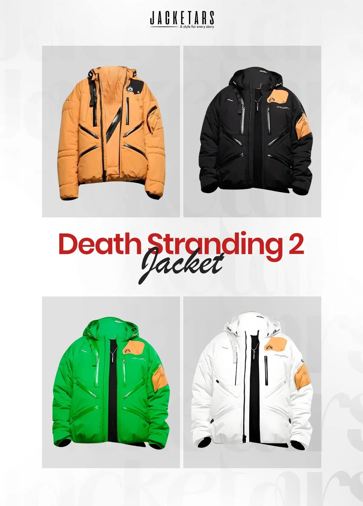 Death Stranding 2 Orange Jacket
