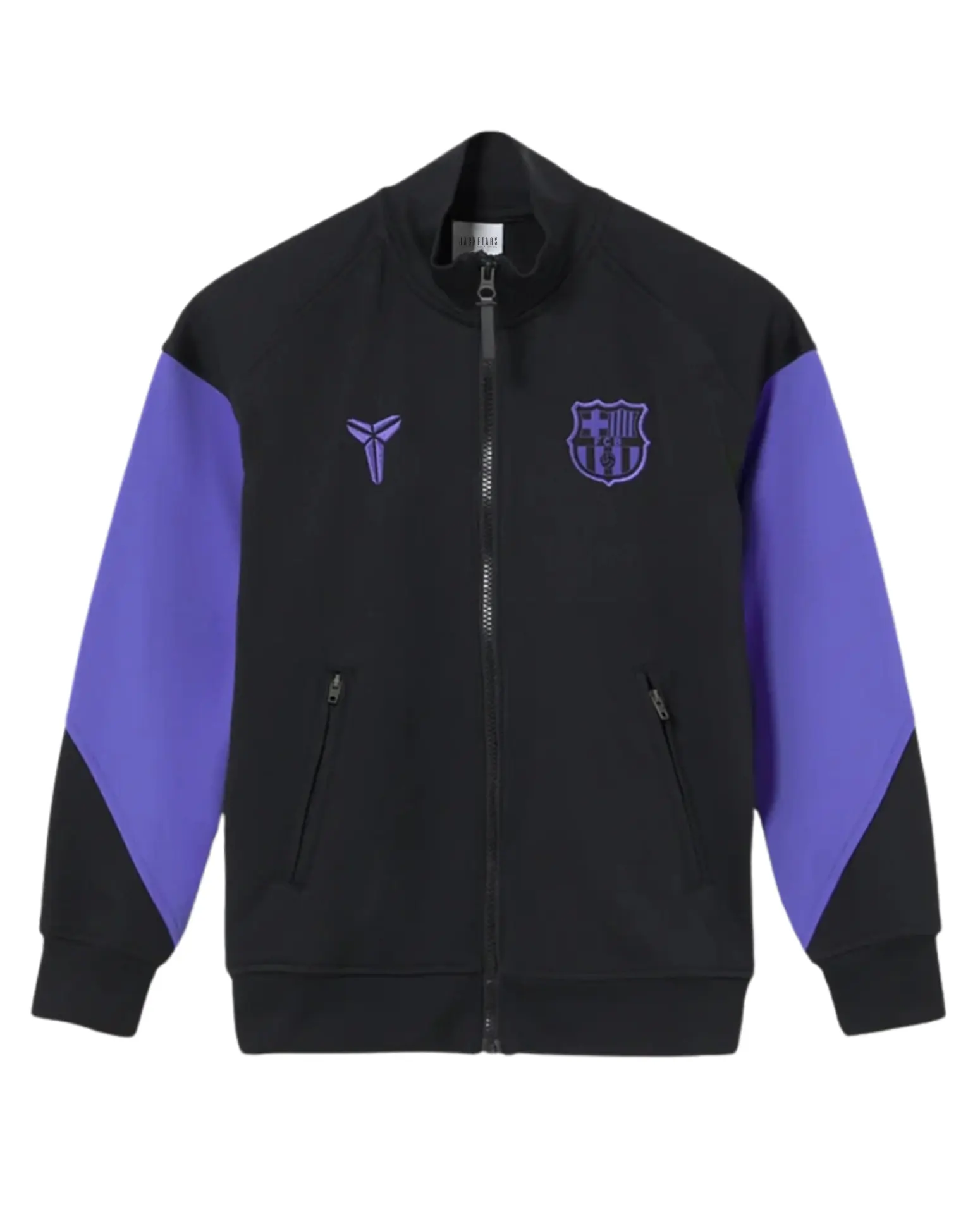 FC Barcelona Kobe Bryant Anthem Jacket Black For Unisex