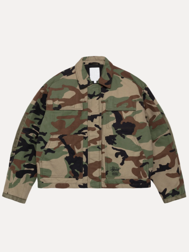 Stüssy Ripstop Camouflage Army Jacket Denim Tears x Stussy Ripstop Camouflage Army Jacket