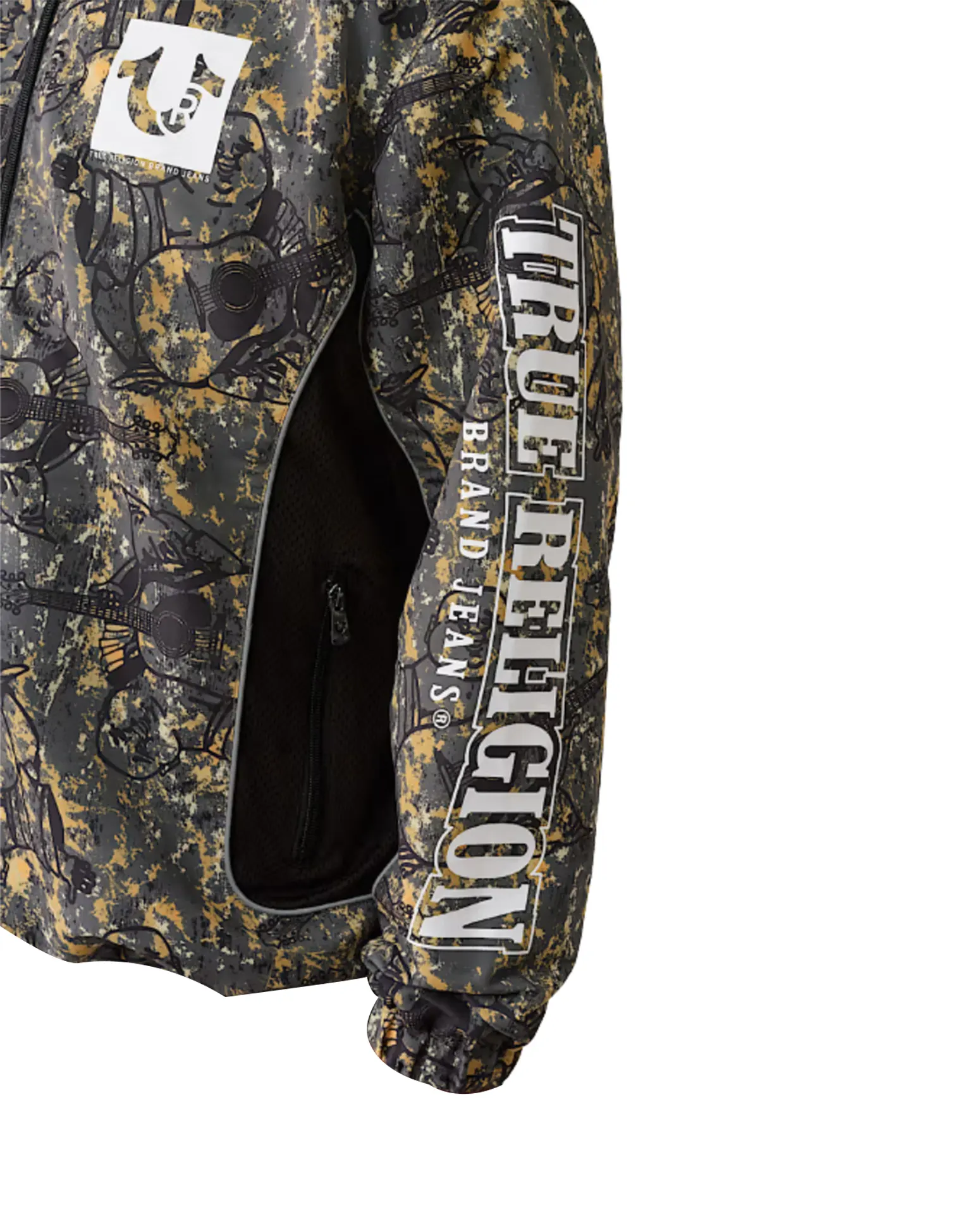 True Religion Buddha Camo Windbreaker Jacket | Camo Jacket