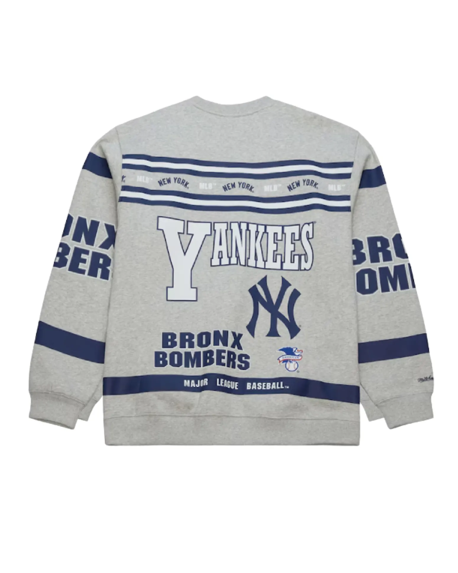 New York Yankees Heather Gray Sweatshirt | Yankees Sweatshirt