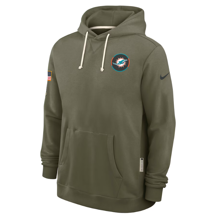 Miami Dolphins Salute To Service Hoodie