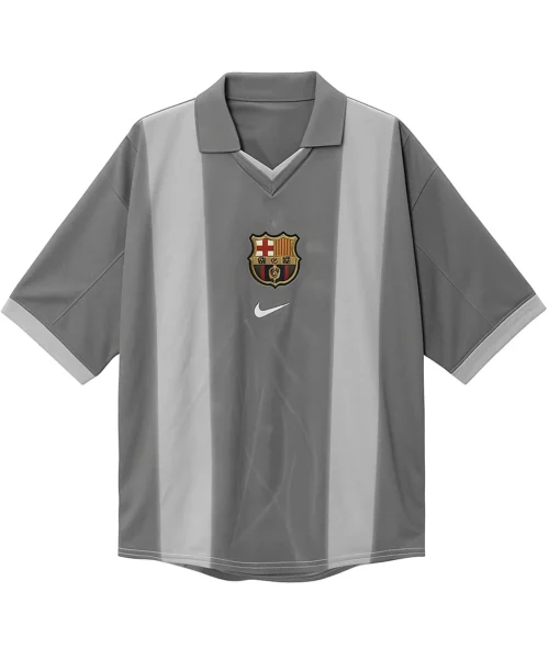 CJ x Nike x FC Barcelona Gray Jersey | FC Barcelona Jersey