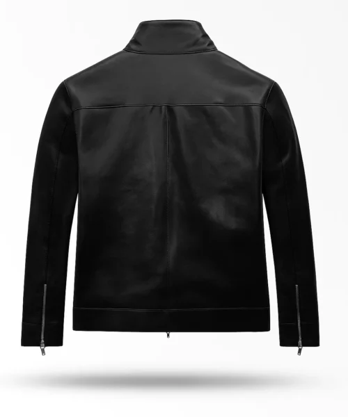 Waldau Black Leather Jacket