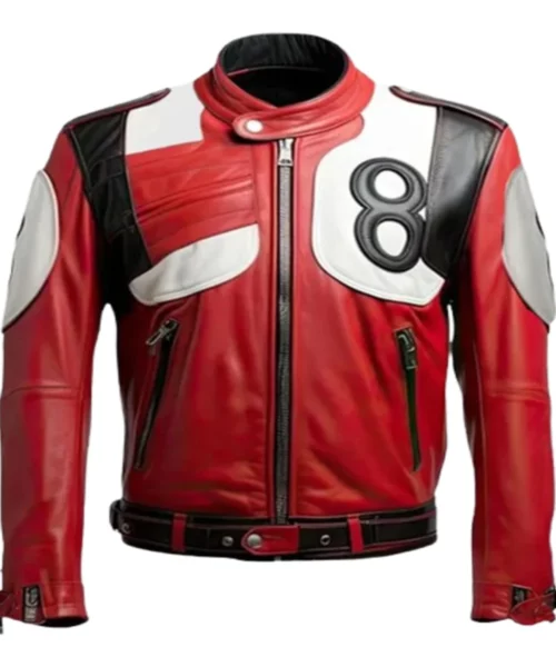 8 Ball Pool Billiard Cue Red Jacket