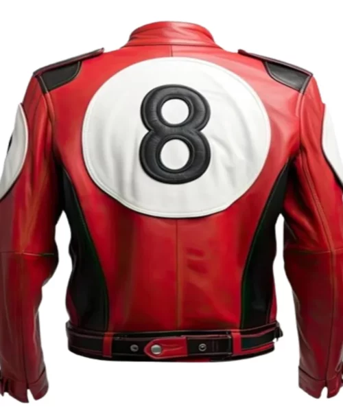 8 Ball Pool Billiard Cue Red Jacket