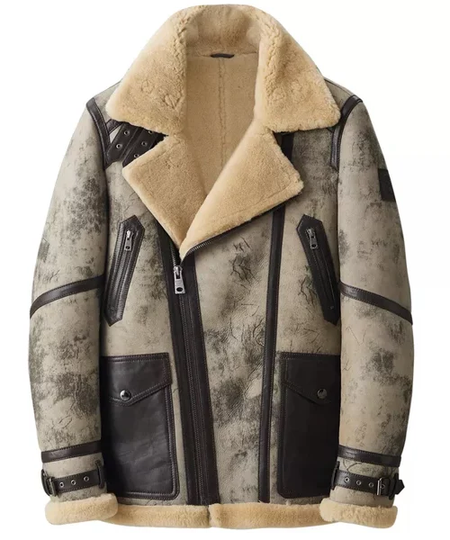 Aviator B3 Flight Fur Premium Shearling Coat Jacket