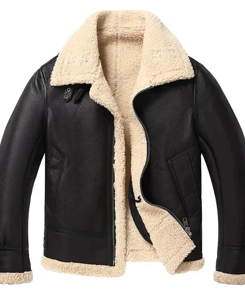 Black B3 Air Force Pilot Aviator Jacket