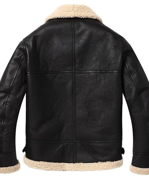 Black B3 Air Force Pilot Aviator Jacket