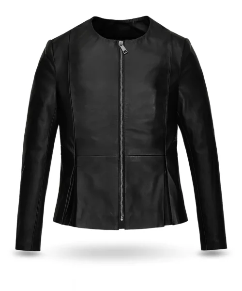 Elizabeth Gillies Dynasty Leather Jacket