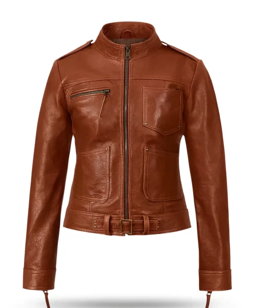 Jennifer Morrison Once Upon A Time Brown Jacket