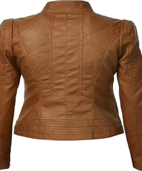 Lock and Love Camel Motorcycle Jacket