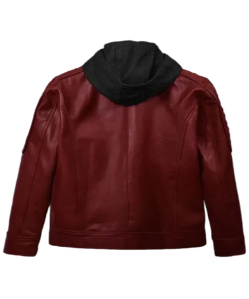 Rodeo Hooded Leather Jacket