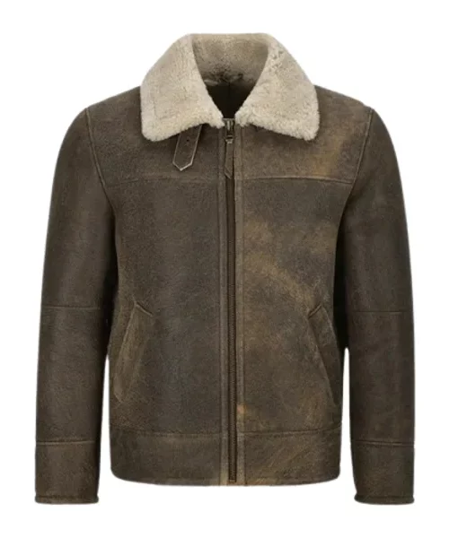 Vintage Distressed Fur RAF SC-1022 Jacket
