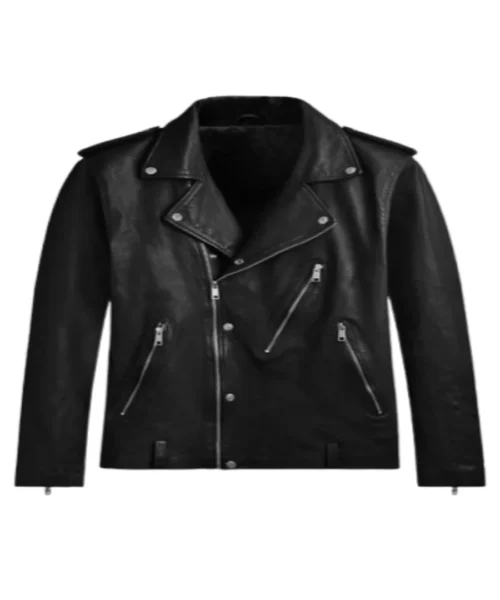 Beast Black Biker Leather Jacket