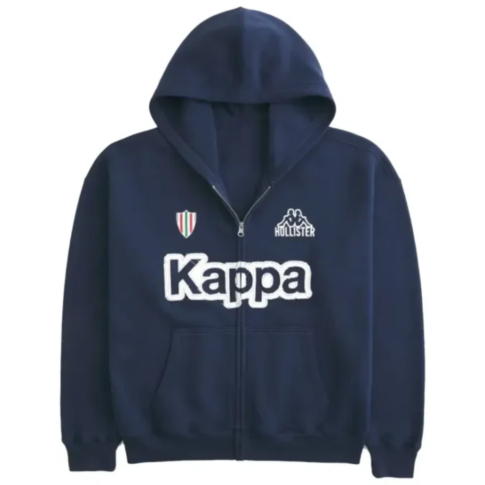Hollister x Kappa Boxy Hoodie